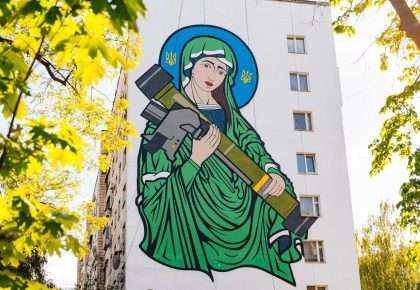 Мурал «Saint Javelin»